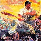 Sports Art for sale - Mickey Mantle by Leroy Neiman